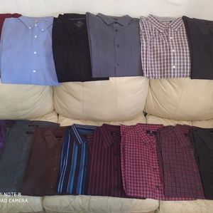 long sleeve dress shirts like Calvin Klein L& XL